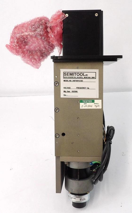 Refurbished Semitool 240T0016-503 Servo Spin Spray Lift Rotate Assembly Refurbished