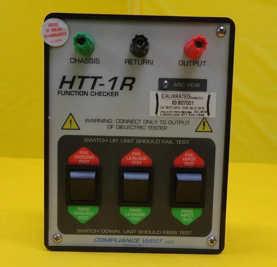 Used Compliance West HTT-1R Function Checker Used