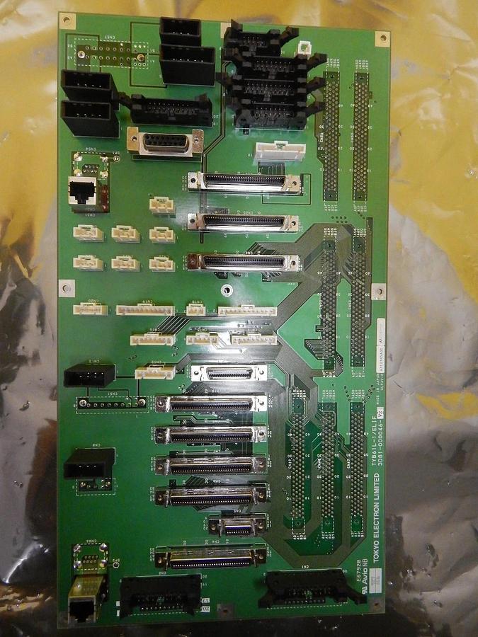 Used TEL Tokyo Electron 3D81-000046-V2 Interface PCB TYB61L-1/ELIF T-3044SS Used