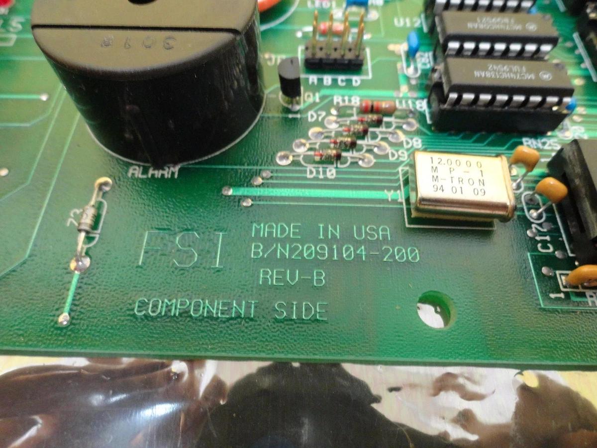 Used FSI International 233-5002-00 PC Pneumatic Interface Board PCB Working Surplus