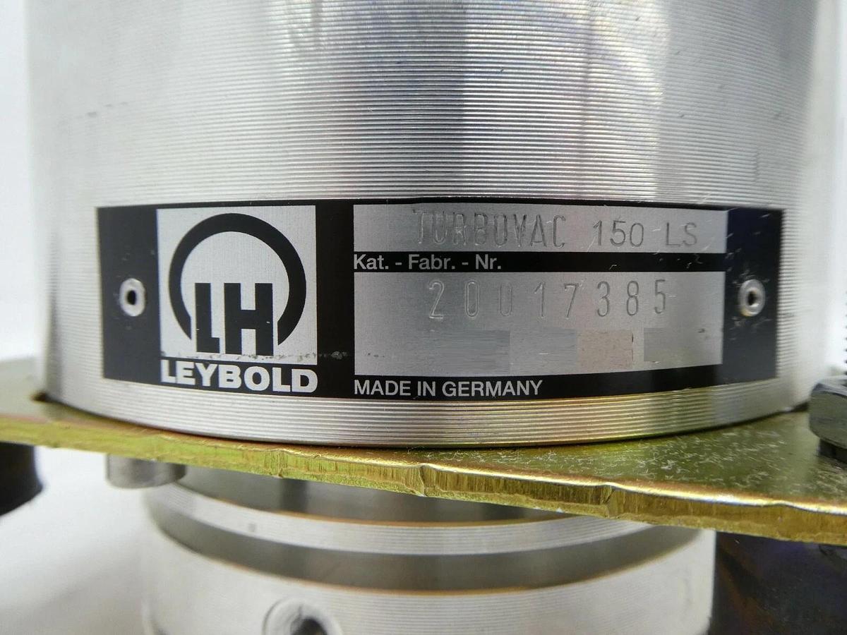 Used TURBOVAC 150 LS Leybold 20017385 Turbomolecular Pump Turbo UL 500 Surplus Spare