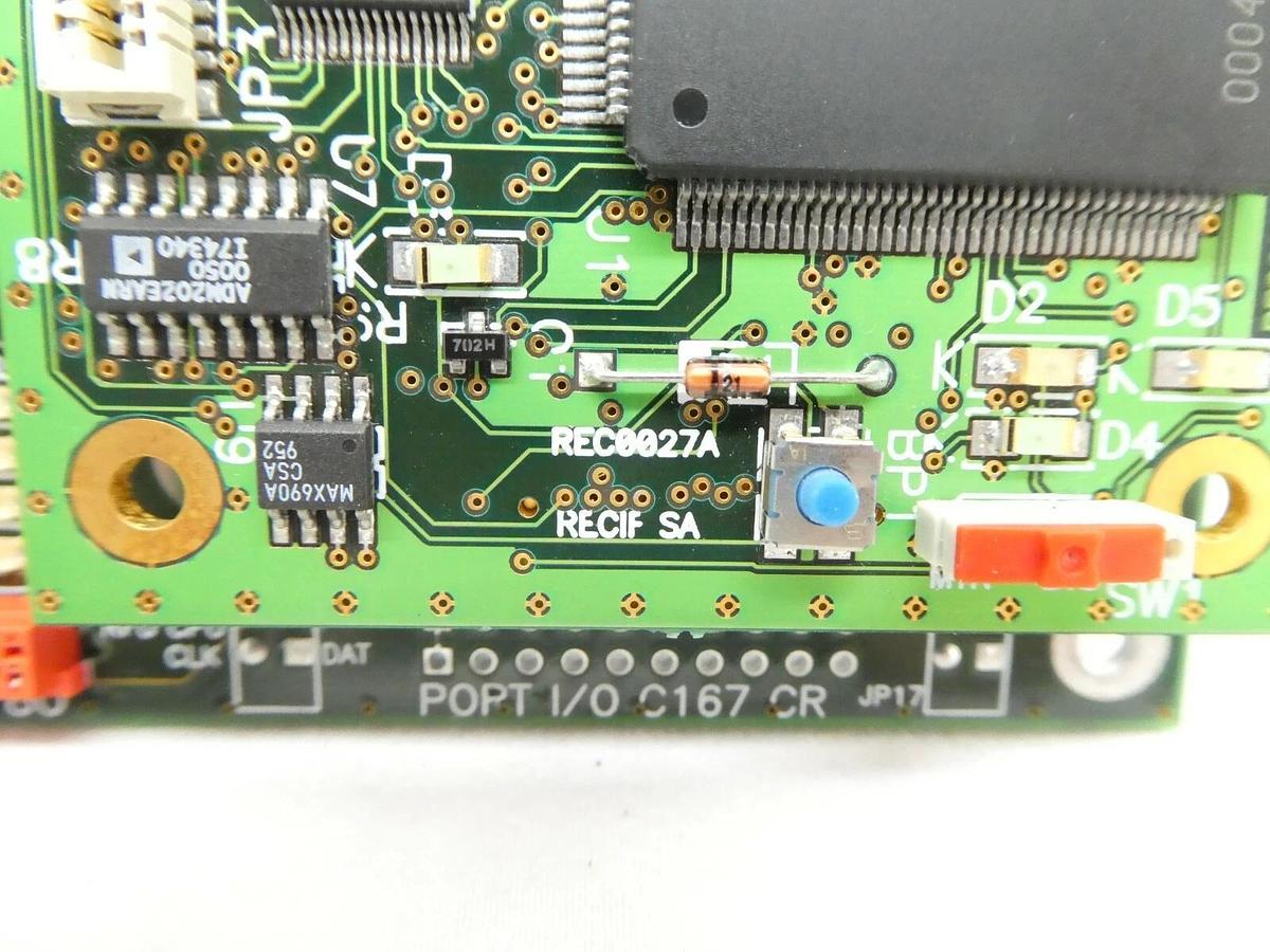 Used RECIF Technologies MOBJH0131D Motherboard PCB with CPU CPUAH0027A Working Spare