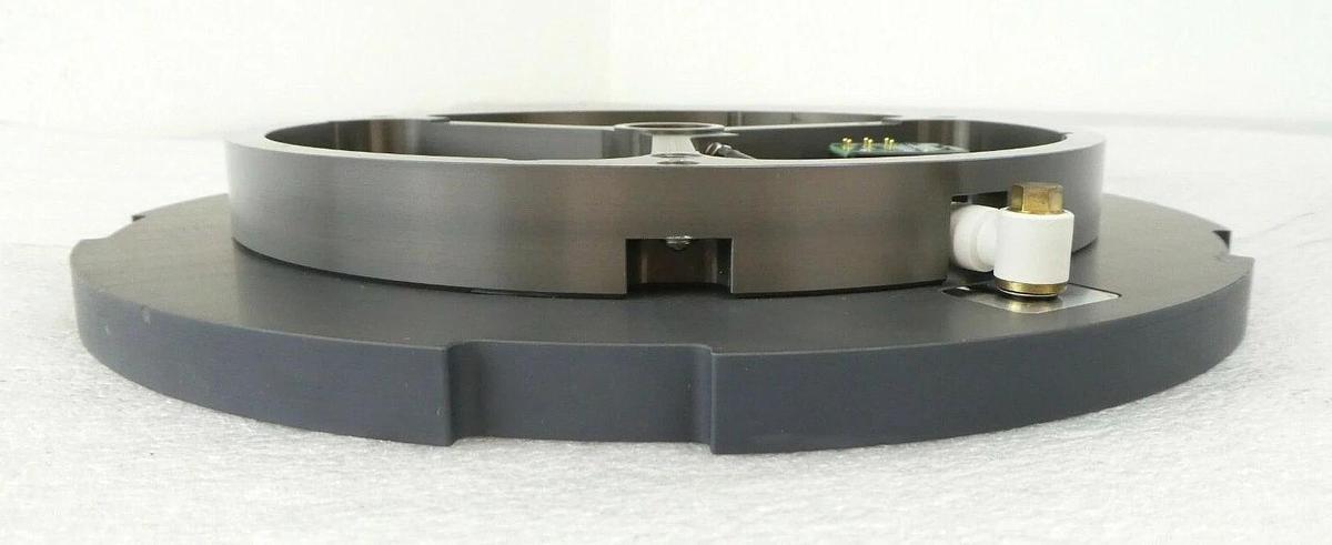 Used Rudolph Technologies 727237 300mm Wafer Chuck with Carbon Pad 722963 F30 Working