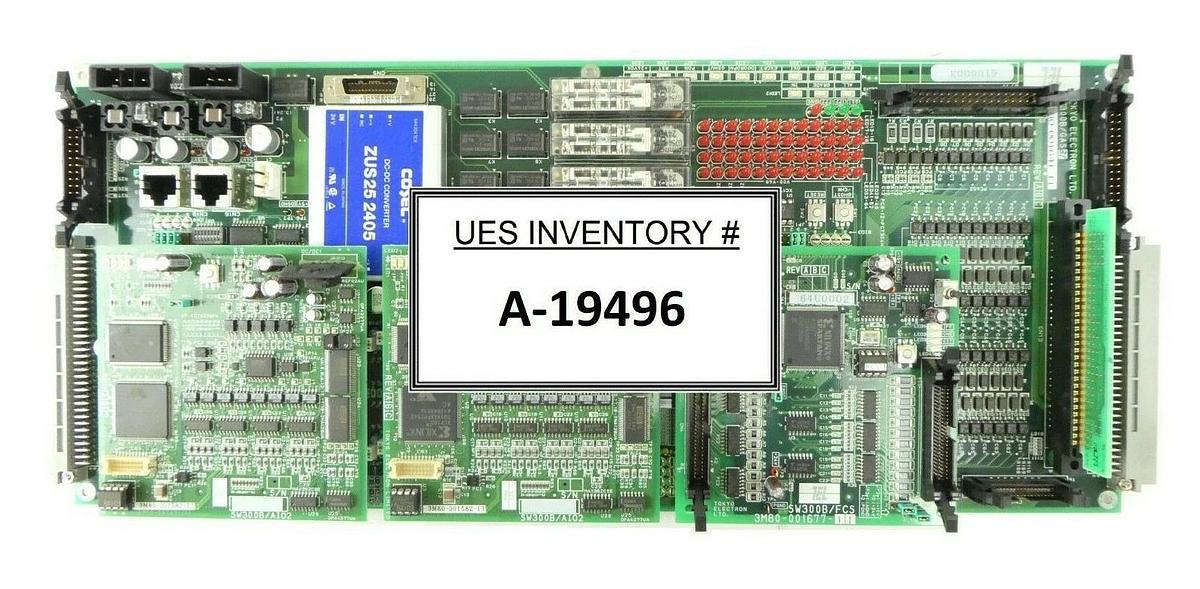Used TEL Tokyo Electron 3M80-001641-11 Gas PCB SW300B AIO2 FCS GIL22 Trias Working