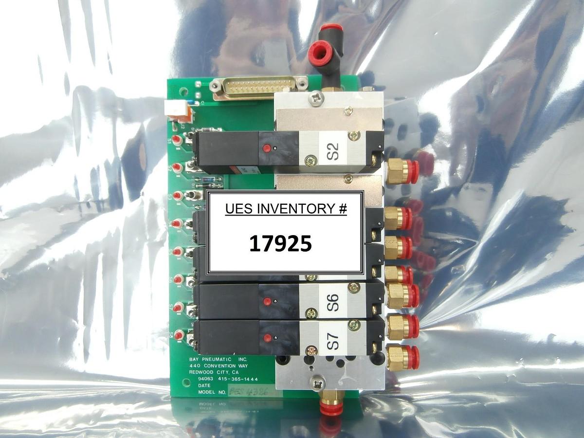 Used Bay Pneumatic BES4326 5-Port Manifold KLA Instruments 740-654246-00 2132 Used