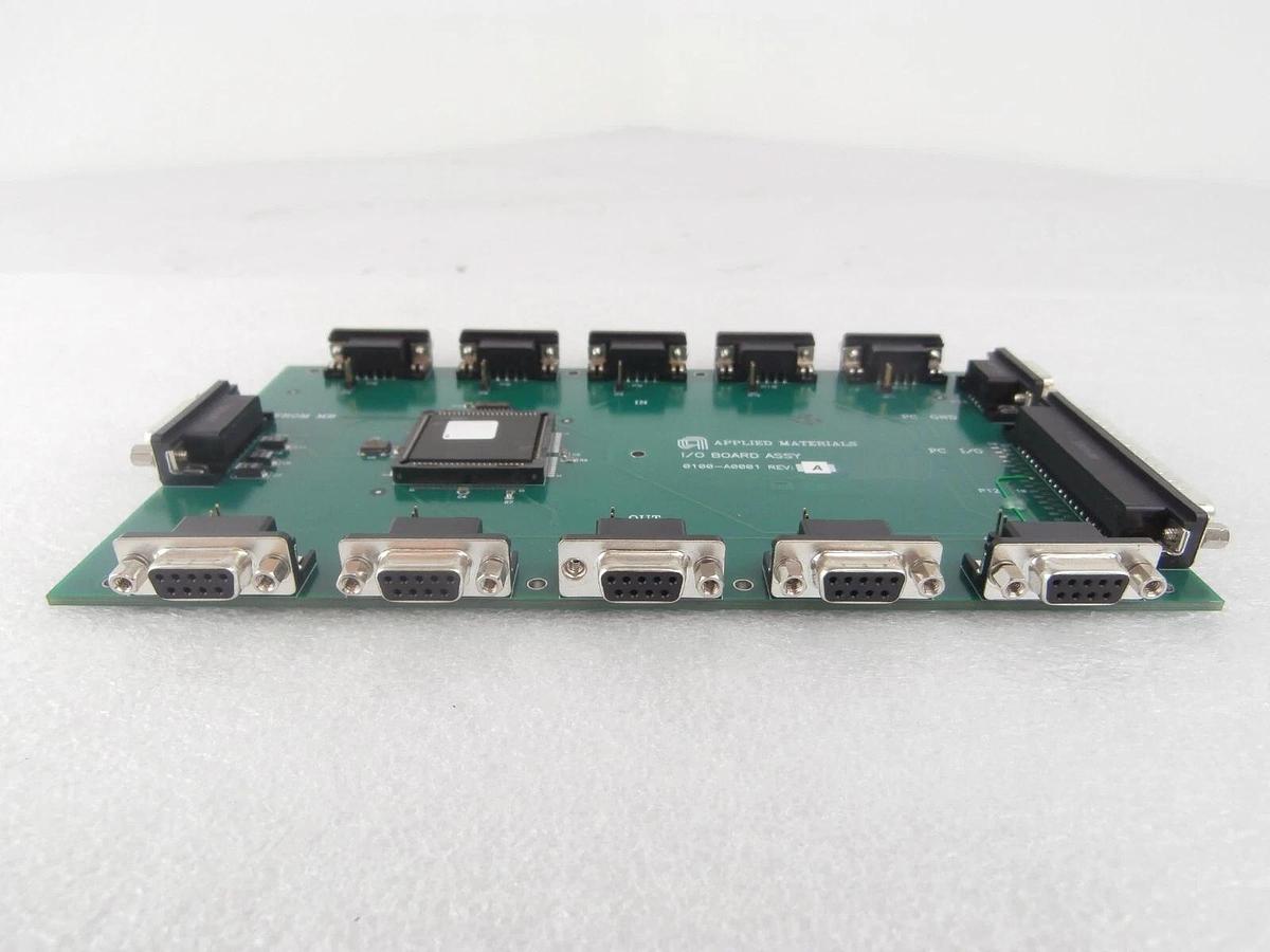 Used AMAT Applied Materials 0100-A0001 PCB I/O BOARD ASSY Working Surplus