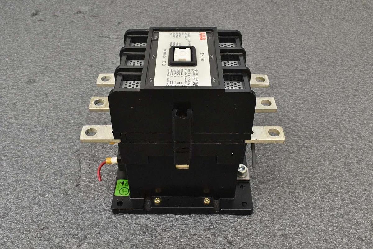 Used ABB EH160C-N Contactor Coil, 3 Pole Breaker