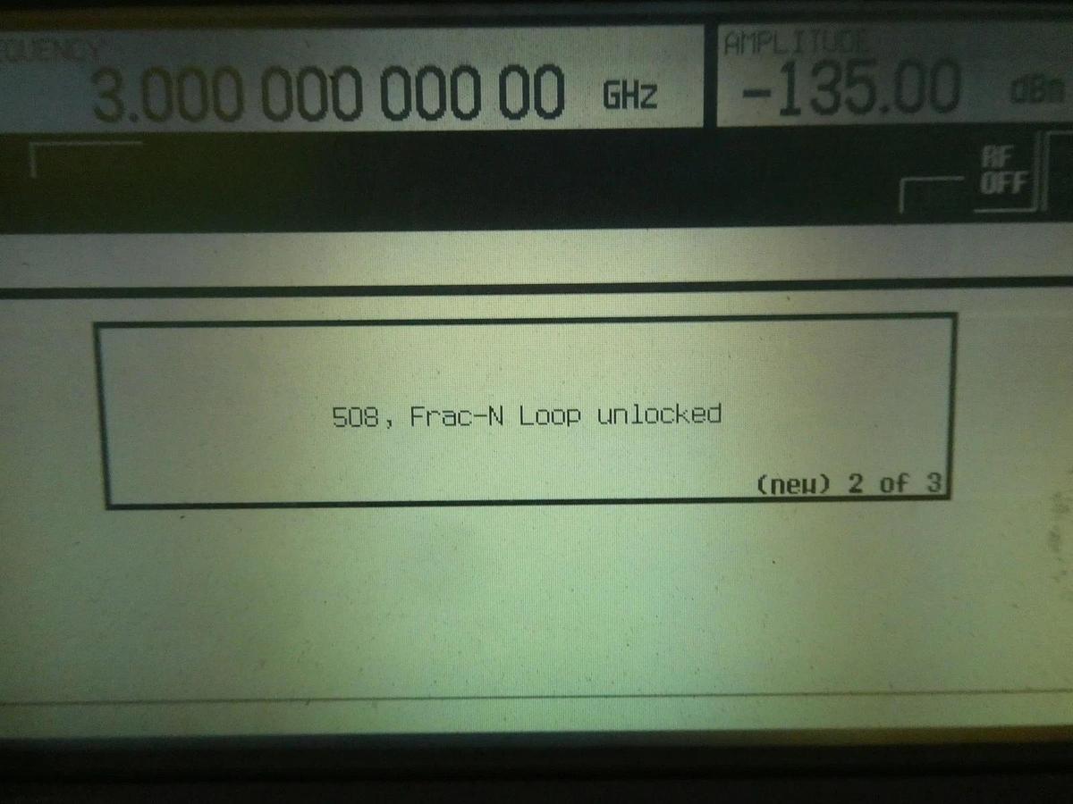 Used Agilent Technologies E4432B ESG-D Series Signal Generator ESG-D3000B Untested