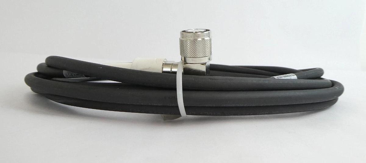 Used Lam Research 03-378300-00 Auto Match RF Coaxial Cable Assembly Working Surplus