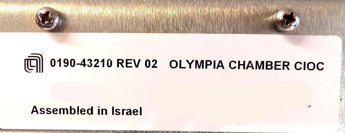 Used AMAT Applied Materials 0190-43210 Olympia Chamber CIOC Module Working Surplus