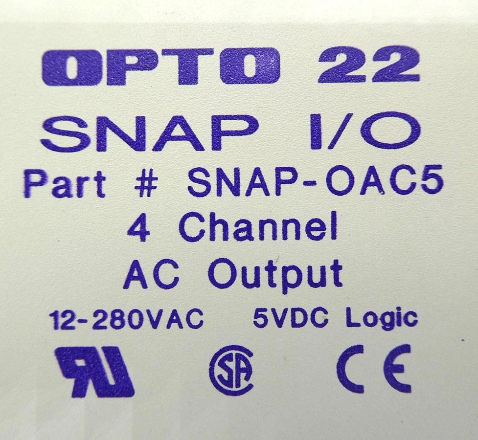 Used Opto 22 SNAP-OAC5 Input Switch Snap I/O Reseller Lot of 28 New Surplus