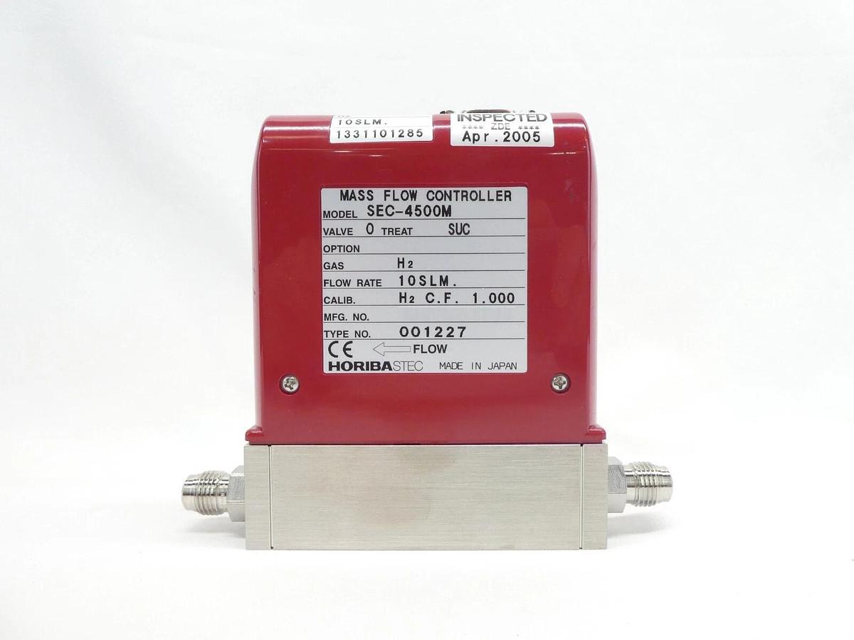 Used Horiba STEC SEC-4500M Mass Flow Controller MFC 10 SLM H2 Reseller Lot of 5 Spare