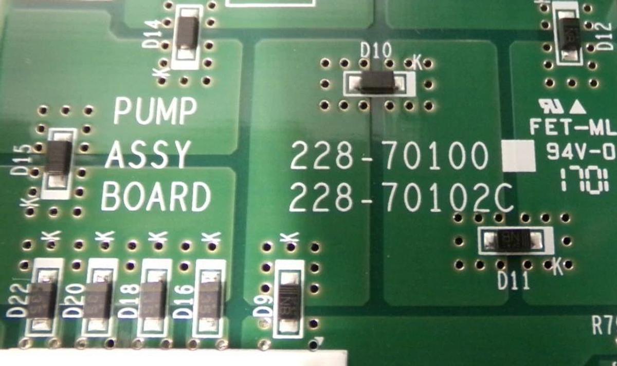 Used Shimadzu 228-70102C Processor PCB HPLC/UHPLC 228-70100 Working Surplus