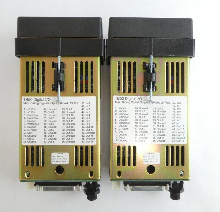 Used Watlow D881-0000-1000 Temperature Controller TB50 D8 AMAT Lot of 5 Working