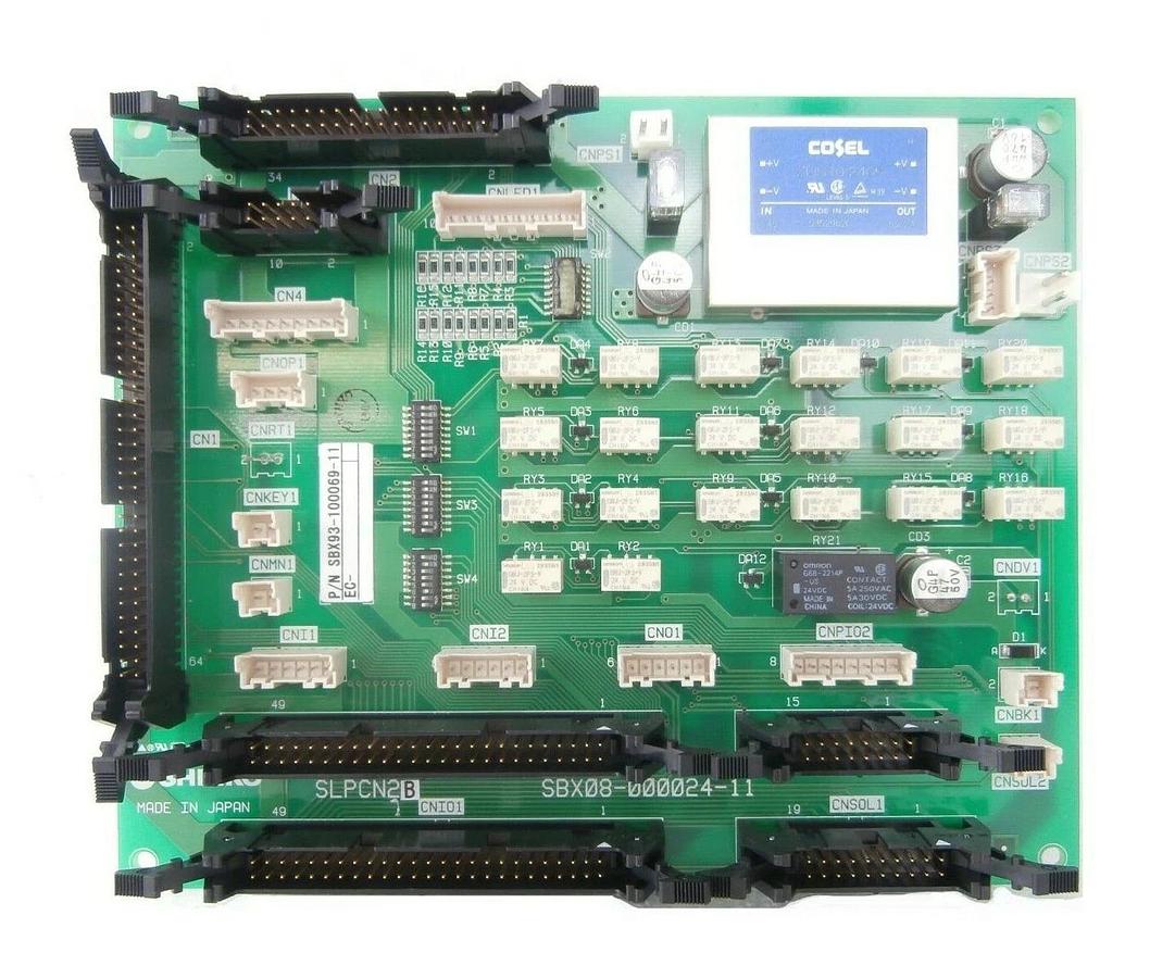 Used Shinko Electric SBX93-100069-11 SLPCN2B Board PCB SBX08-000024-11 Working Spare