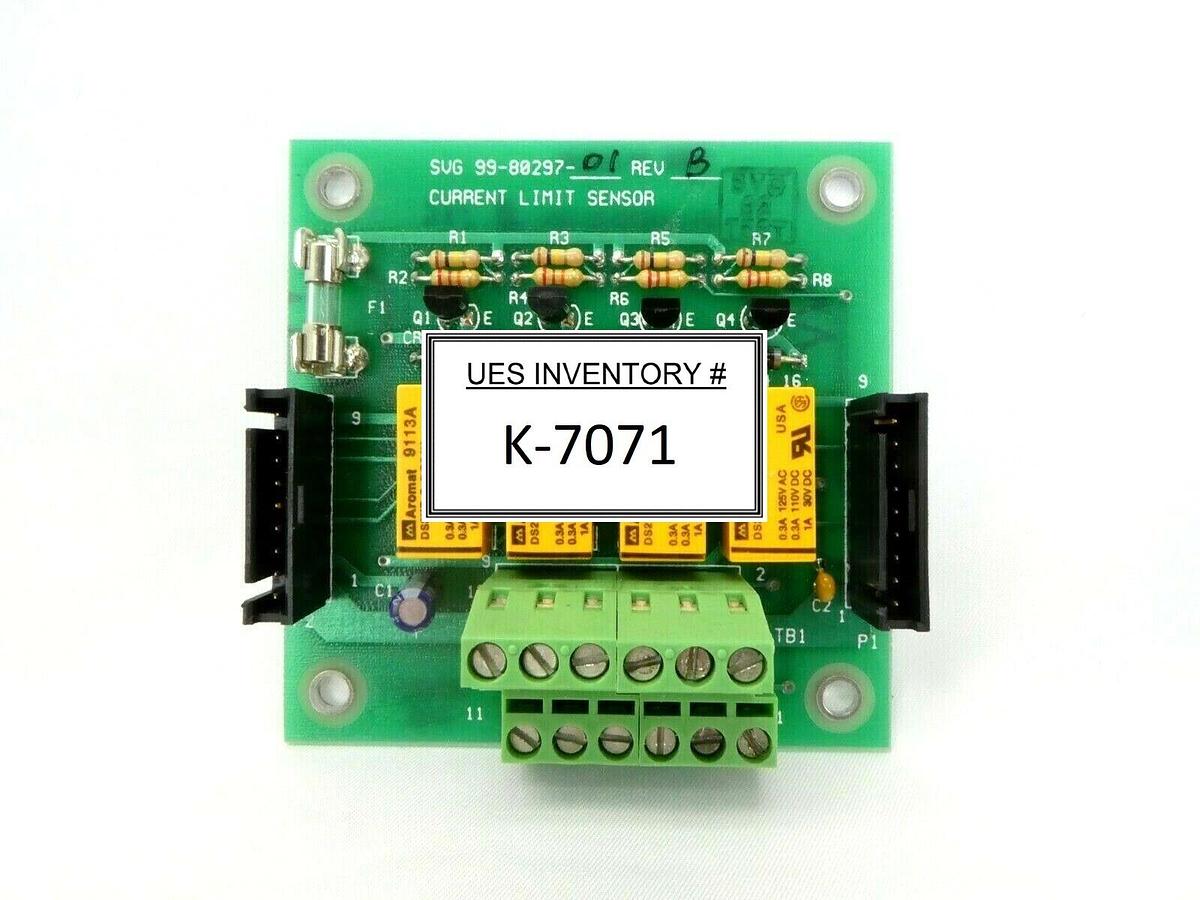 Used SVG Silicon Valley Group 99-80297-01 Current Limit Sensor 03-80297B-01 Working