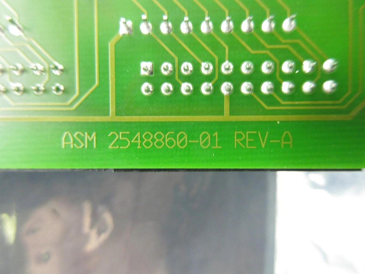 Used ASM Advanced Semiconductor Materials 2548860-21 Processor PCB Card Used Working