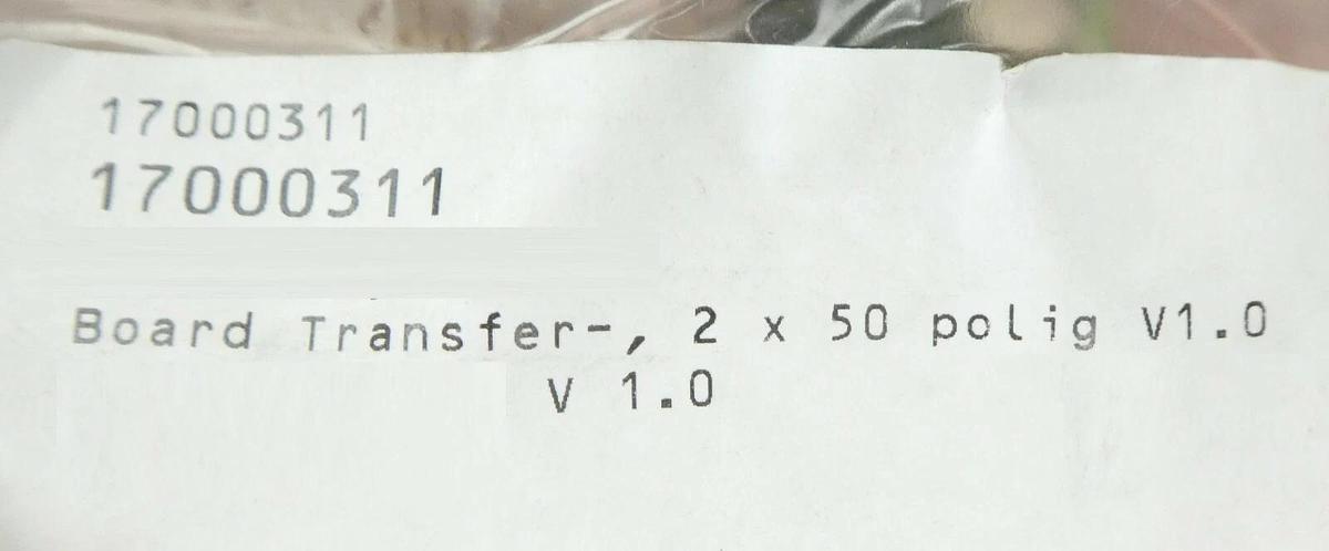 Mattson Technology 17000311 Transfer Board PCB 2x50 Polig v1.0 Lot of 2 New