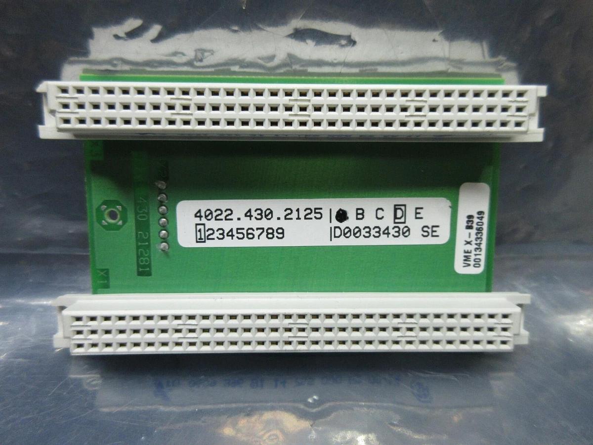 Used ASML 4022.430.2125 VME X-B39 Backplane Board PCB PAS 5000/2500 Used Working
