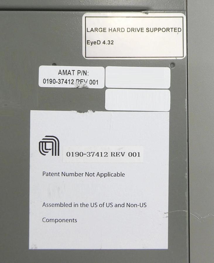 Used Verity Instruments EyeD 4.32 Endpoint Spectrometer Control Computer Working