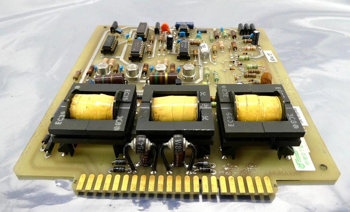 Used Varian D-12008133 Filament Power Supply Pcb Board Rev J Working Surplus