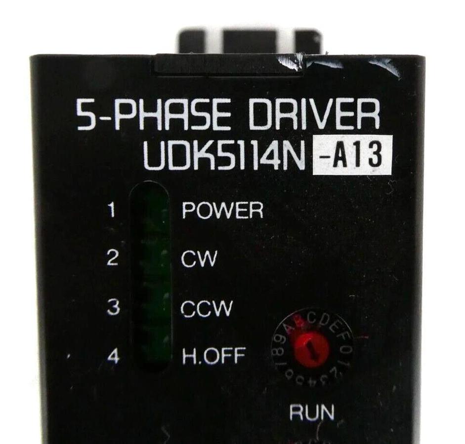 Used Oriental Motor UDK5114N 5-Phase Servo Driver Super VEXTA Lot of 2 Working Spare