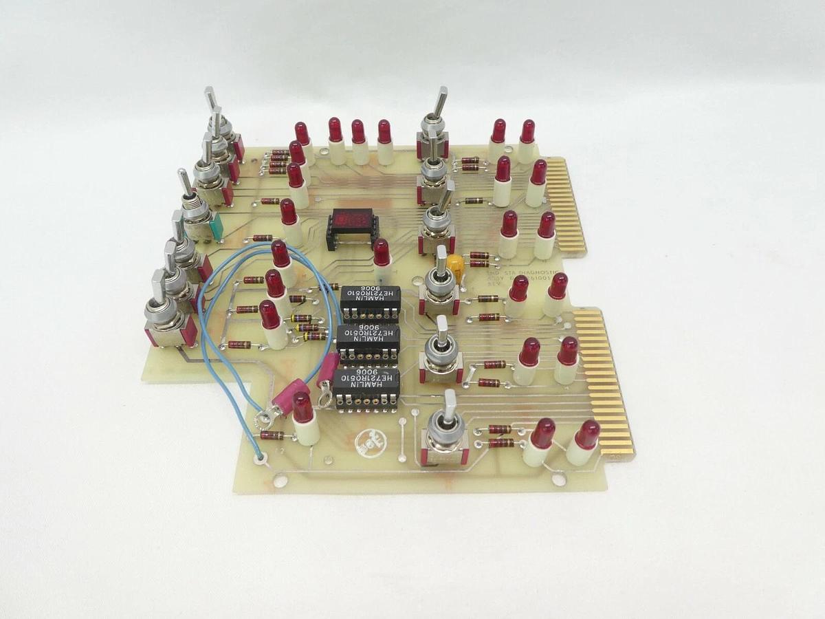 Used Varian Semiconductor VSEA D-F4261001 End Station Diagnostic PCB Rev. C Working