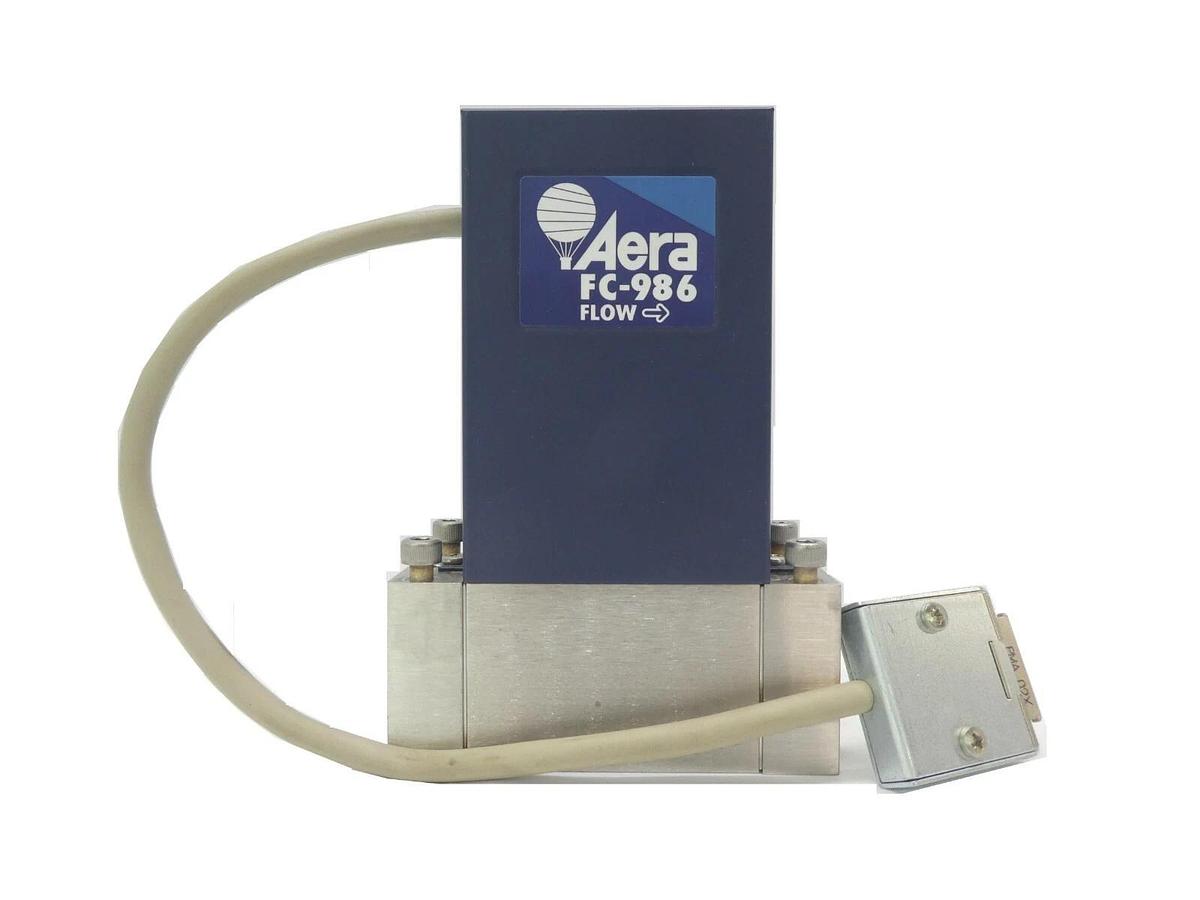 Used Aera TC FC-986Y-BF Mass Flow Controller MFC FC-986 10 SLM O2 Working Surplus