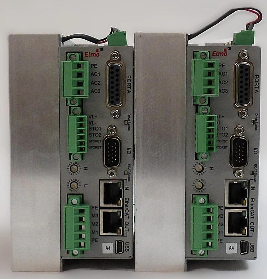 Used Elmo Motion G-BAS10/230FEHN1A4 Servo Drive Module Lot of 2 Working