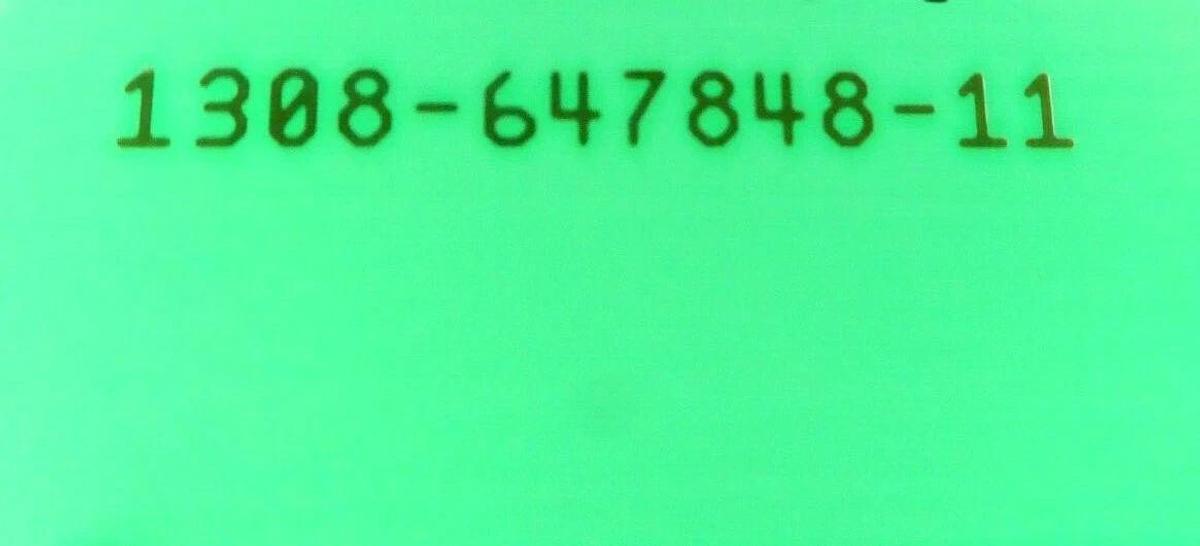 Used TEL Tokyo Electron 1381-647848-11 Connector VME PCB Card UIO/C MARK 8 Working