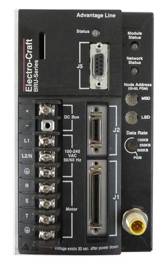 Used Electro-Craft 9101-1745 Servo Driver DDM-005X-DM-AM BRU Series Working Surplus