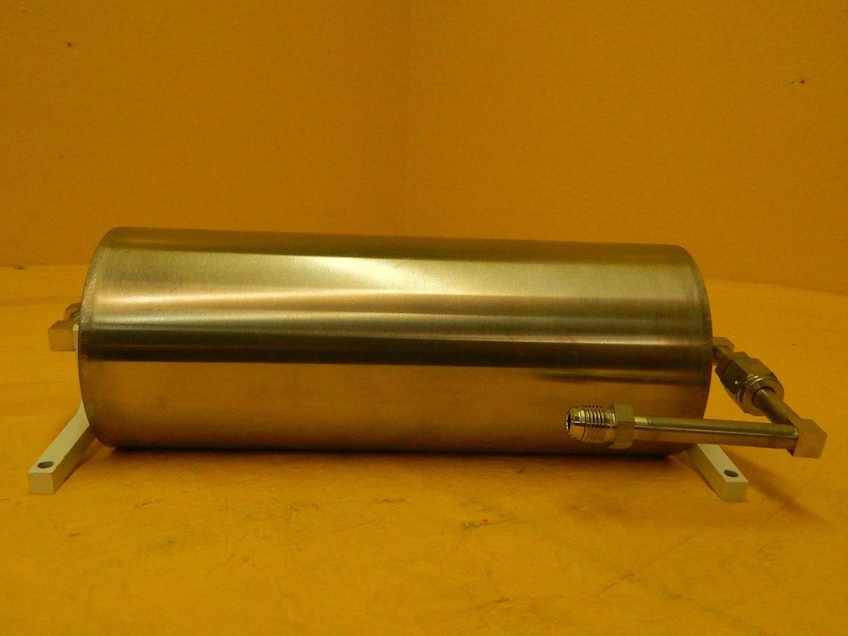 Used ASM Vacuum Cylinder Assembly Stainless Steel Epsilon 3000 Wafer Used Working