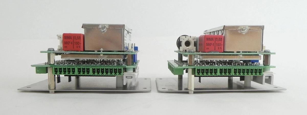 Used Texas Instruments RI-RFM-104B-01 PCB RI-STU-MB6A-03 Nikon NSR Lot of 4 Working