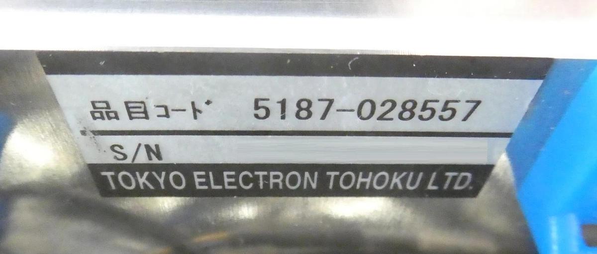 Used TEL Tokyo Electron Tohoku 5187-028557 Wafer Stage Assembly Working