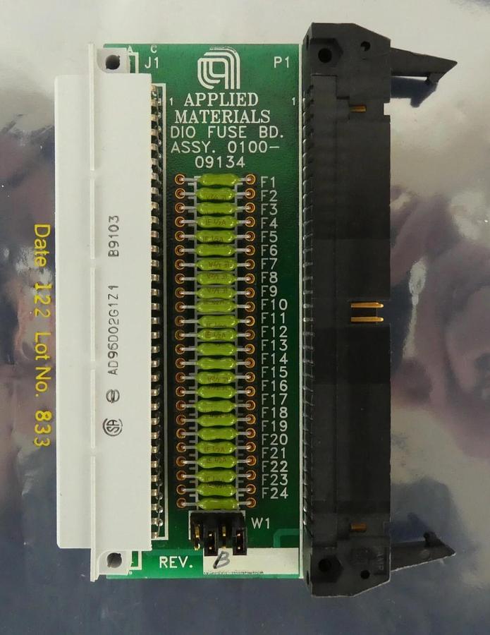 Used AMAT Applied Materials 0100-09134 DIO Fuse PCB Board Reseller Lot of 10 Working