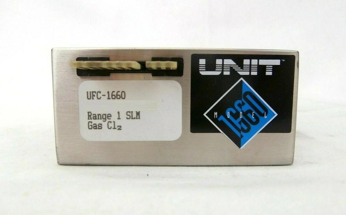 Used UNIT Instruments UFC-1660 Mass Flow Controller MFC 1 SLM CL2 Working Spare
