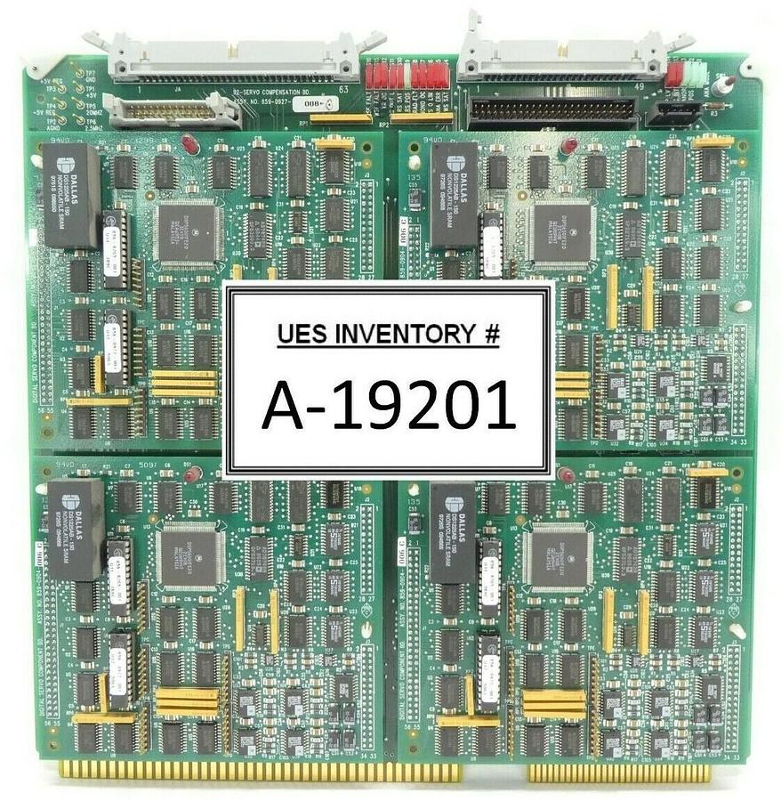 Used ASML 859-0927-008-G Servo Compensation Board PCB 859-0904-006C Working Spare