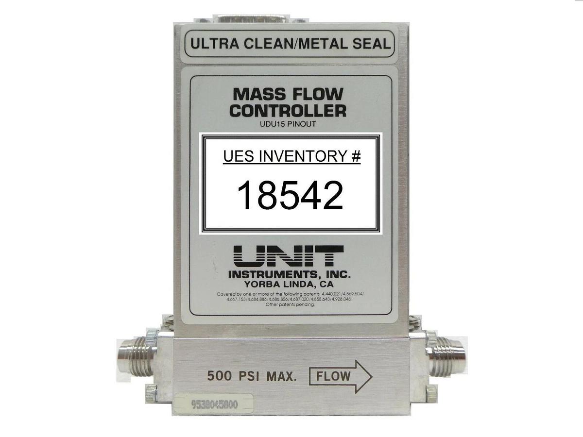 Used UNIT Instruments UFC-8160 Mass Flow Controller MFC 500 SCCM N2 Working Spare