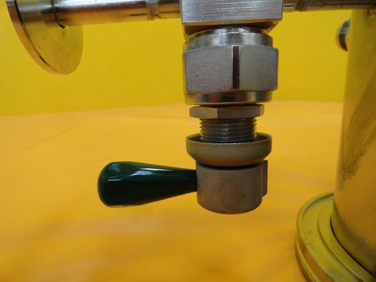 Used MKS High Vacuum Tube Tee Stainless ISO100 4VCR 8VCR NW25 Nupro SS-DLTW4 Used