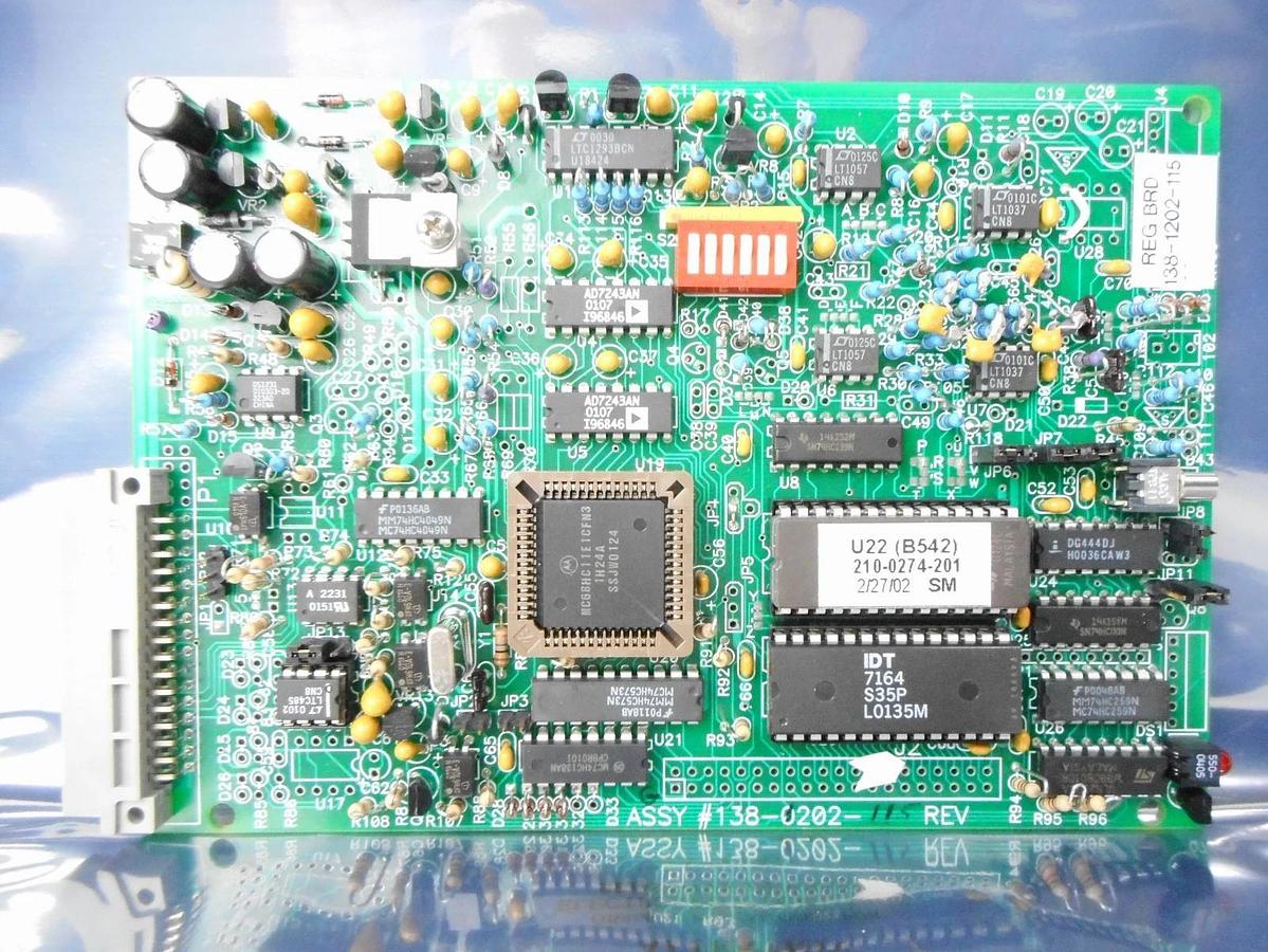 Used Dynatronix 138-1202-115 Process Board PCB REG BRD Untested AS-IS
