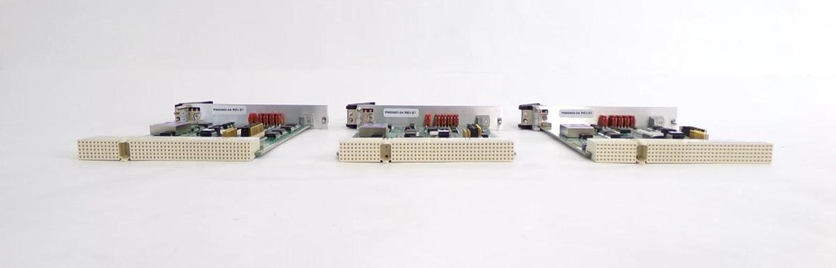 Used MKS Instruments AS00800-09-2 Quad Serial PCB Card AMAT 0190-47594 Lot of 5