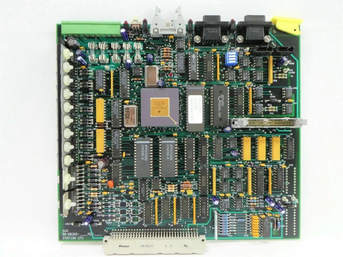 Used SVG Silcion Valley Group 99-80266-01 Coater Station CPU PCB Card Rev. L Working