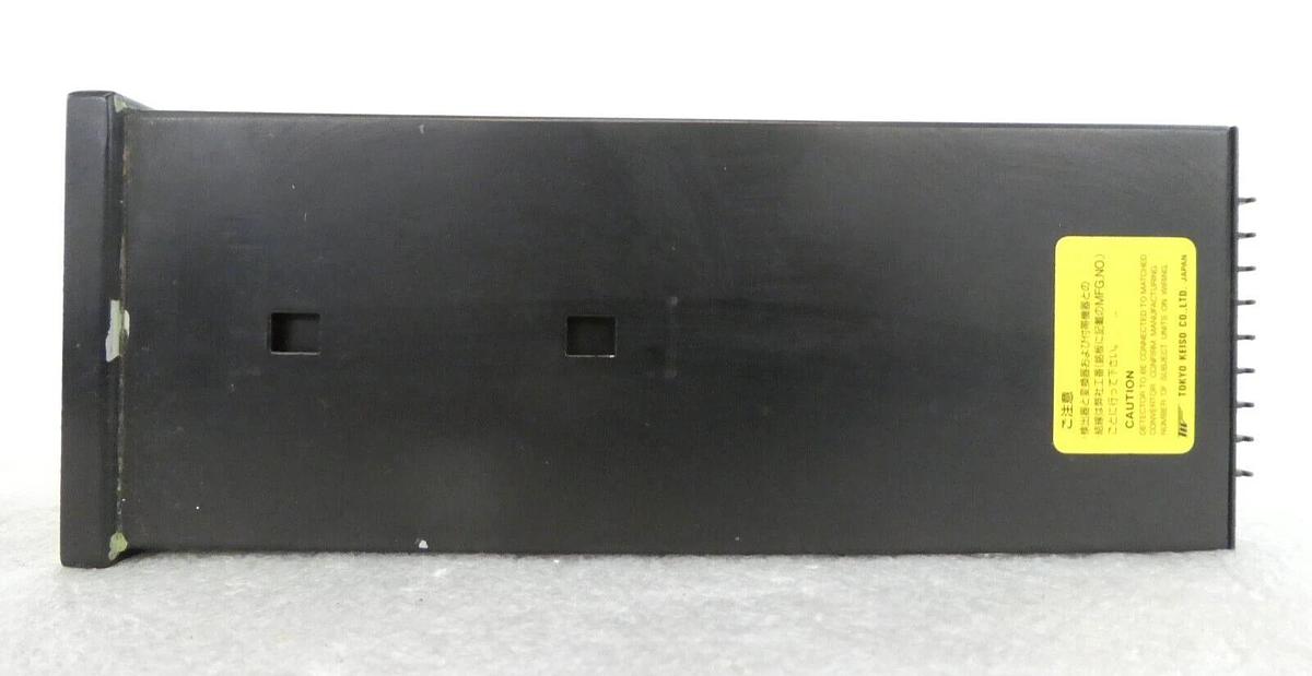 Used Tokyo Keiso CO Mass Flow Convertor Unit Module TM-7330-00-1 Working Surplus