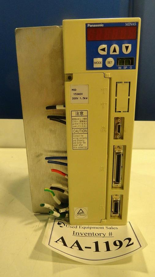 Used Panasonic MSD021V AC Servo Driver Used Working