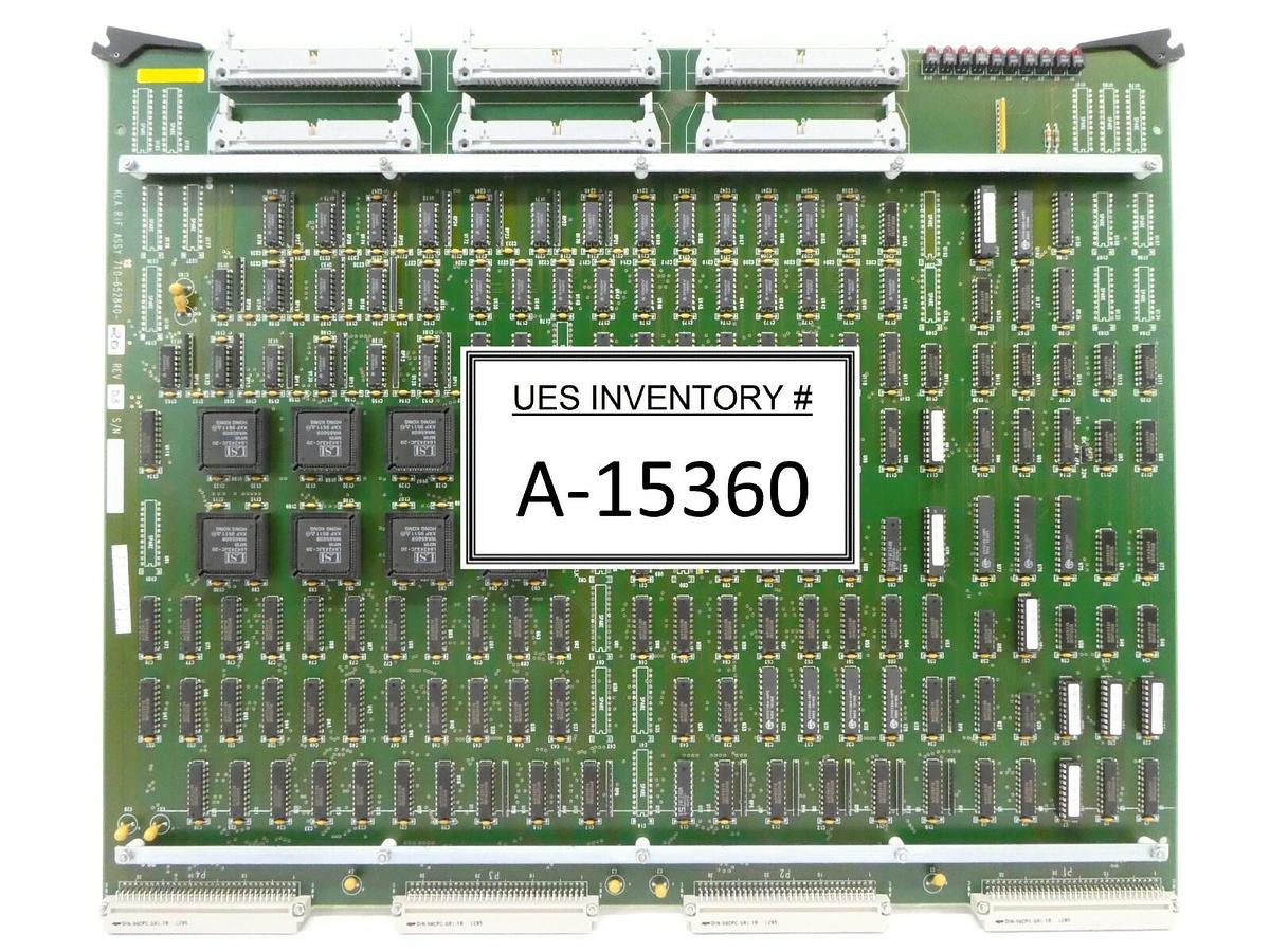 Used KLA Instruments 710-652840-20 KLA RIF Board PCB Card 073-652839-00 2132 Working