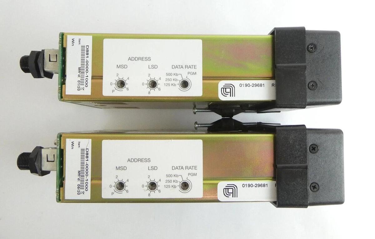 Used Watlow D881-0000-1000 Temperature Controller TB50 D8 AMAT Lot of 5 Working