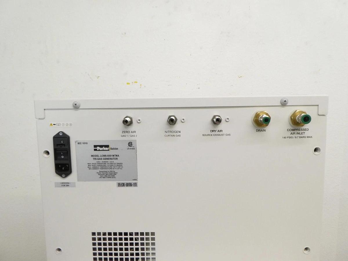 Used Parker Balston LCMS-5001NTNA LC/MS Tri-Gas Generator Source 5000 Spare Surplus