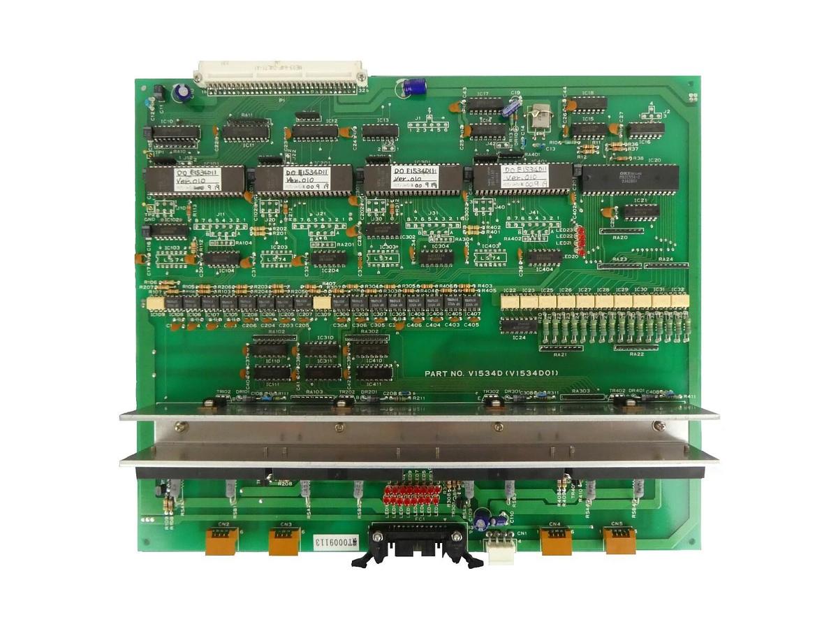 Used Varian VSEA V1534D (V1534D01) 10 Step Motor Control PCB Working Surplus
