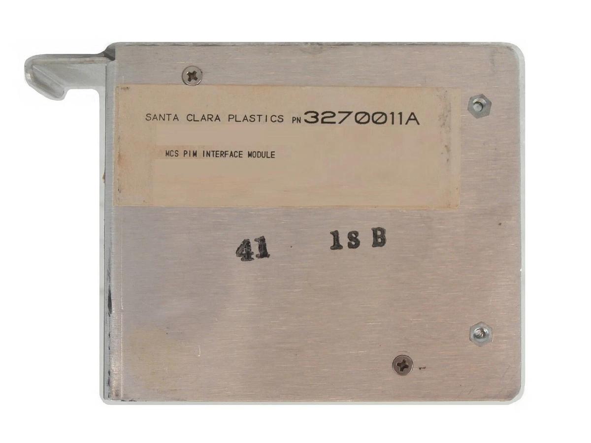Used SCP Santa Clara Plastics 3270011A MCS PIM Interface Module Working Surplus