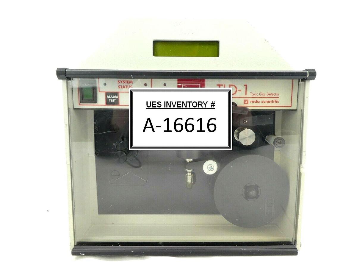 Used MDA Scientific 870500 Toxic Gas Detector TLD-1 Working Surplus